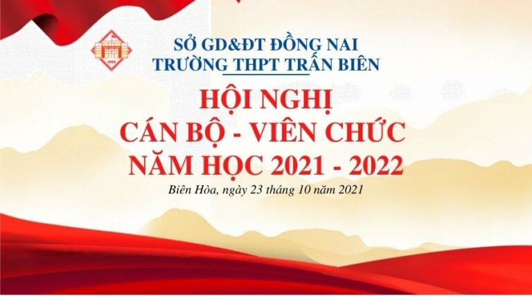 [HỘI NGHỊ CÁN BỘ-VIÊN CHỨC NĂM HỌC 2021-2022]