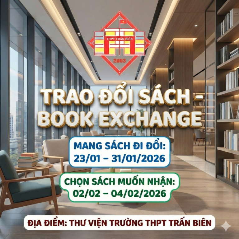 Ngày hội “Trao đổi sách – Book Exchange” Năm học 2025 – 2026